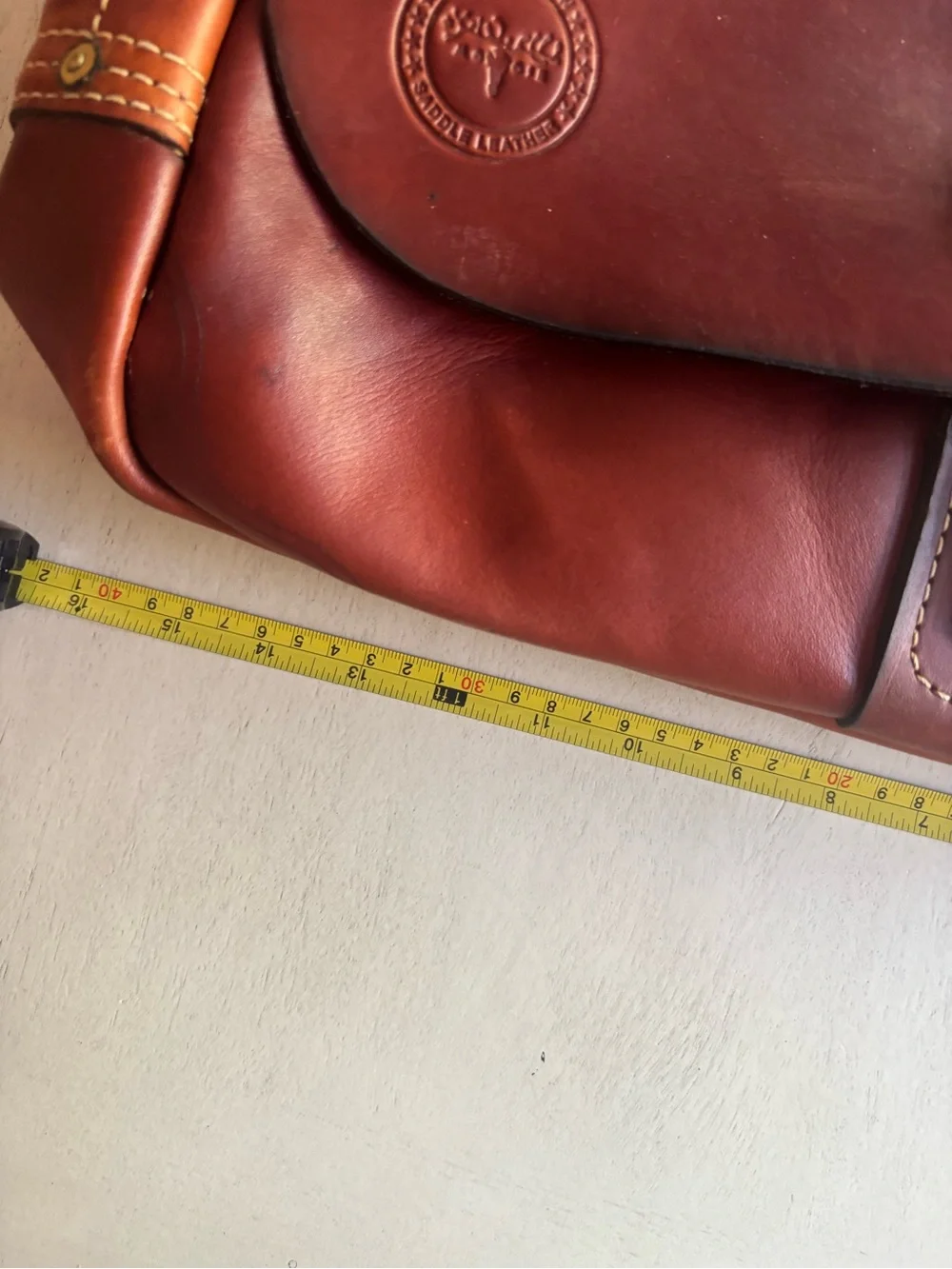 Moose Leather Luggage Bag w/ accessories